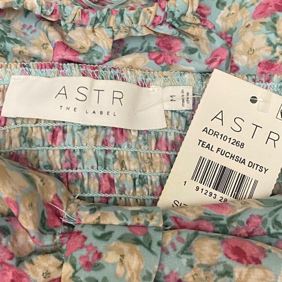 NEW ASTR Floral Print Sheath Dress Size Medium - Picture 5 of 6